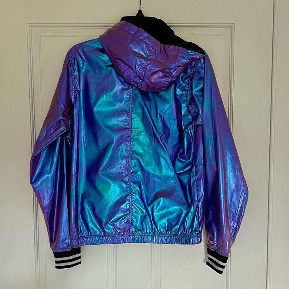 Balera Unisex Metallic Bomber Jacket - Picture 3 of 6